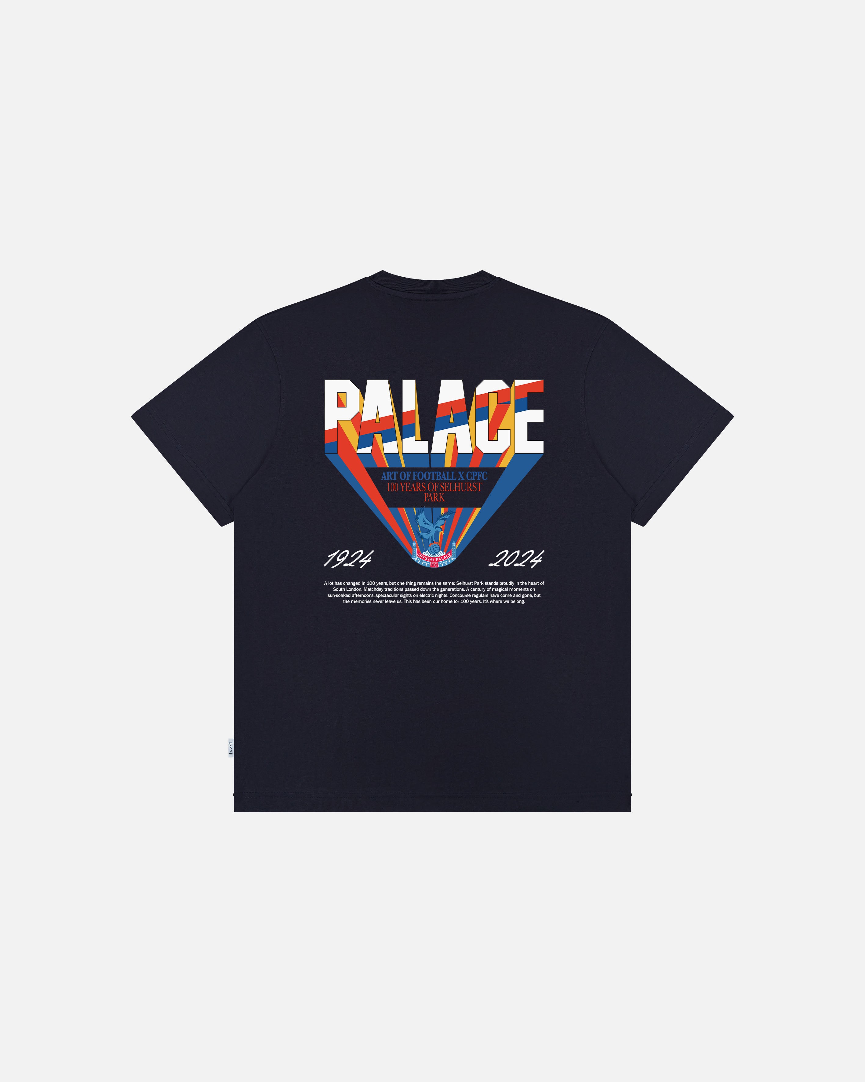 ART OF Crystal Palace Selhurst Park Anniversary Tee | Football T-shirt