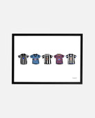 ART OF Toon Classics Framed Print | NUFC Football Wall Art