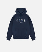 ART OF x THFC Embroidered Icons Navy Hoodie | Spurs Football Sweat