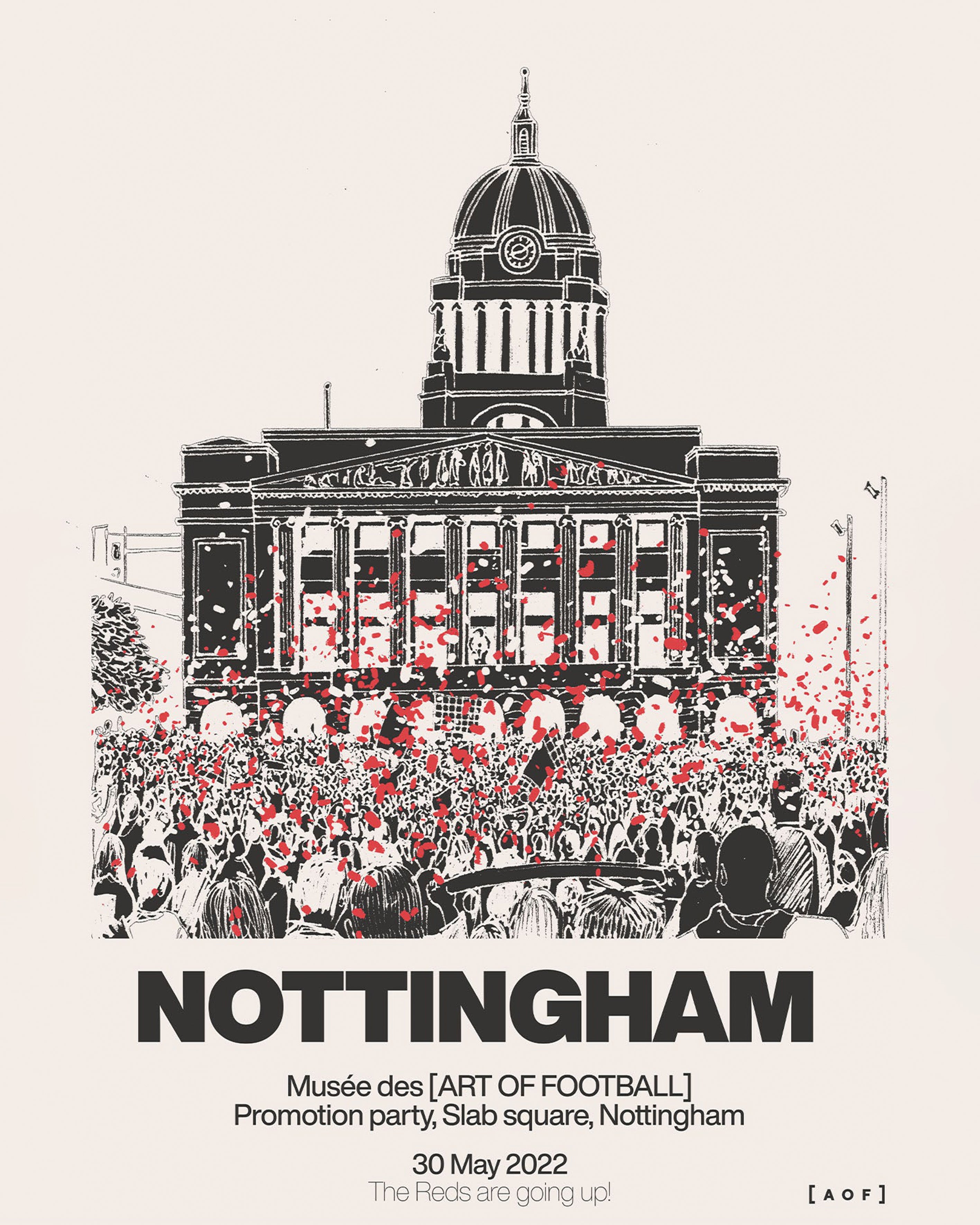 ART OF x Forest Nottingham Framed Print | NFFC Football Wall Art