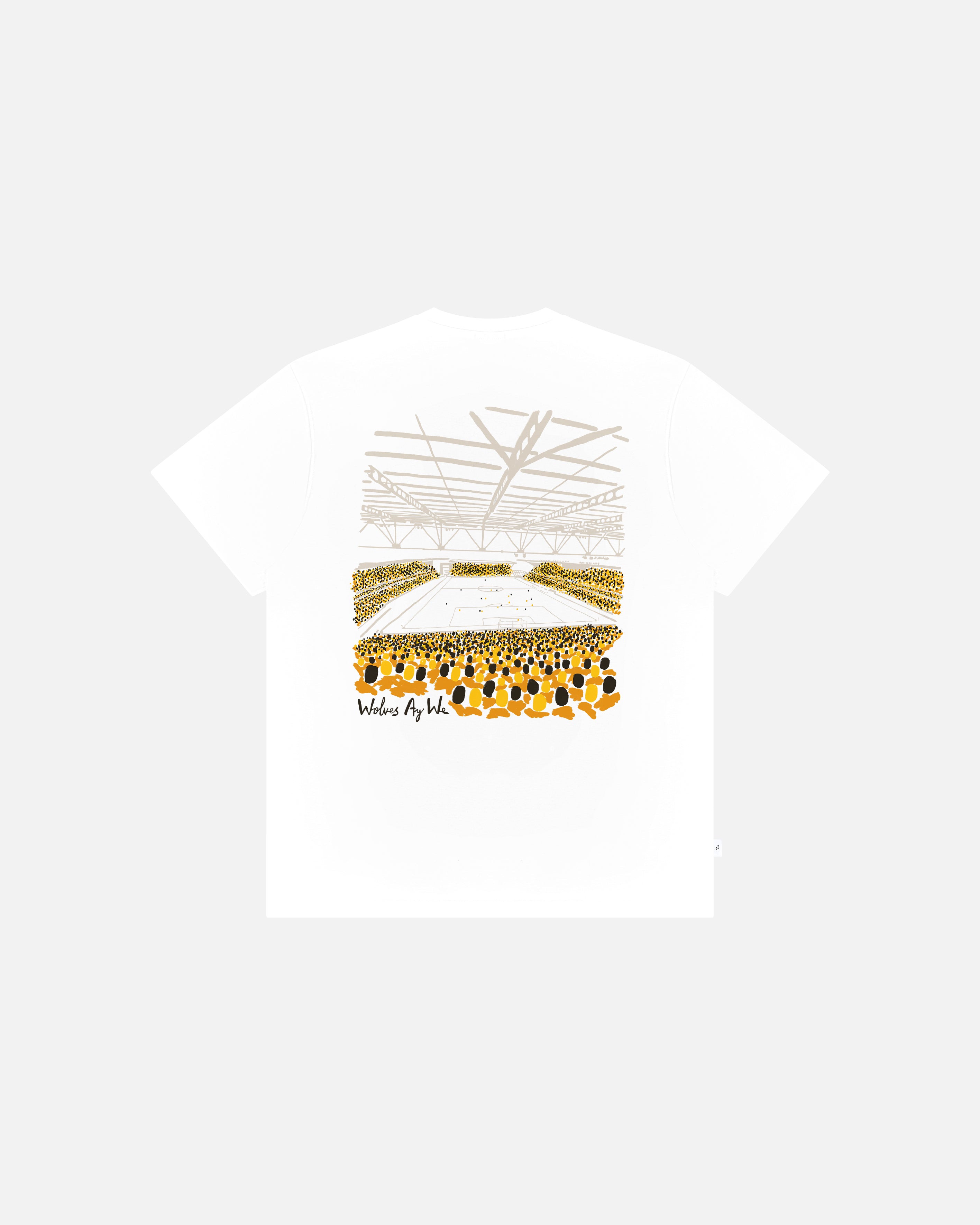 ART OF x Wolves 12th Man Tee | White Graphic Football T-shirt