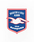 ART OF x Brighton Crest Tee | BHAFC White Graphic Football T-shirt
