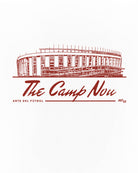 ART OF Camp Nou Stadium Tee | Barcelona White Graphic Football T-shirt