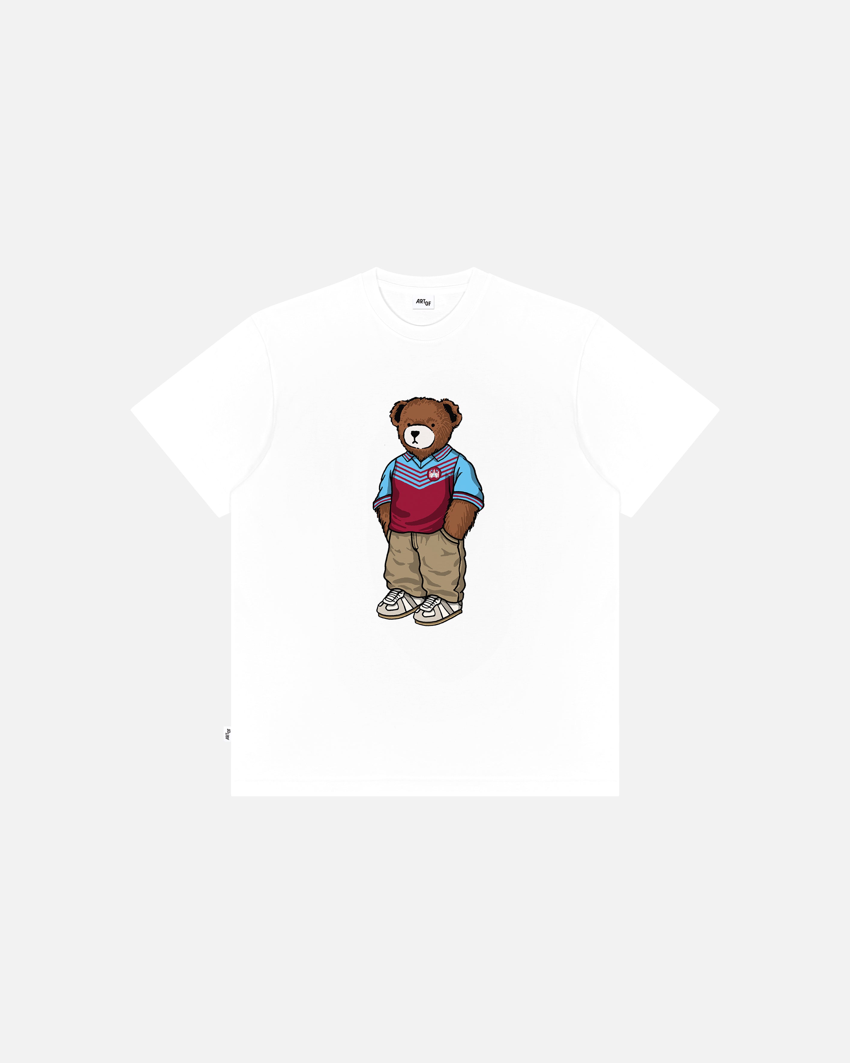 ART OF x West Ham Home Pickles Tee | WHUFC White Football T-shirt
