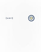 ART OF x Leeds 90s Crest Tee | LUFC White Graphic Football T-shirt