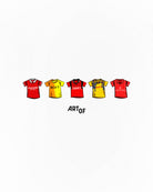 ART OF x Forest Classics Tee | NFFC White Graphic Football T-shirt