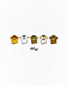 ART OF Hull Printed Classics Tee | White Graphic Football T-shirt