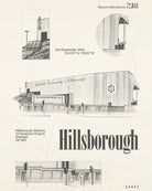 ART OF Sheffield Hillsborough Blueprint Framed Print | SUFC Football 