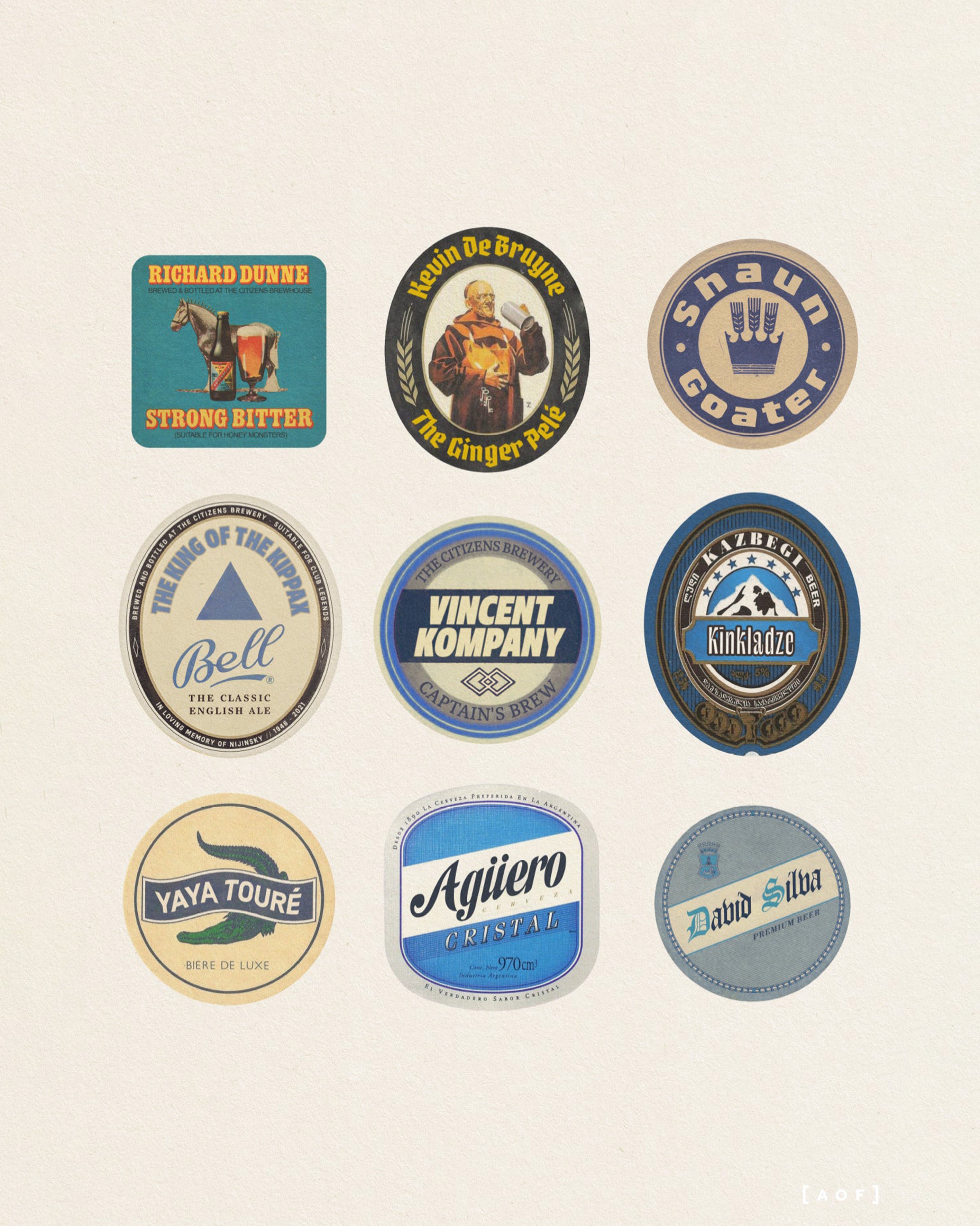 ART OF The Citizens Brewery Framed Print | MCFC Football Wall Art
