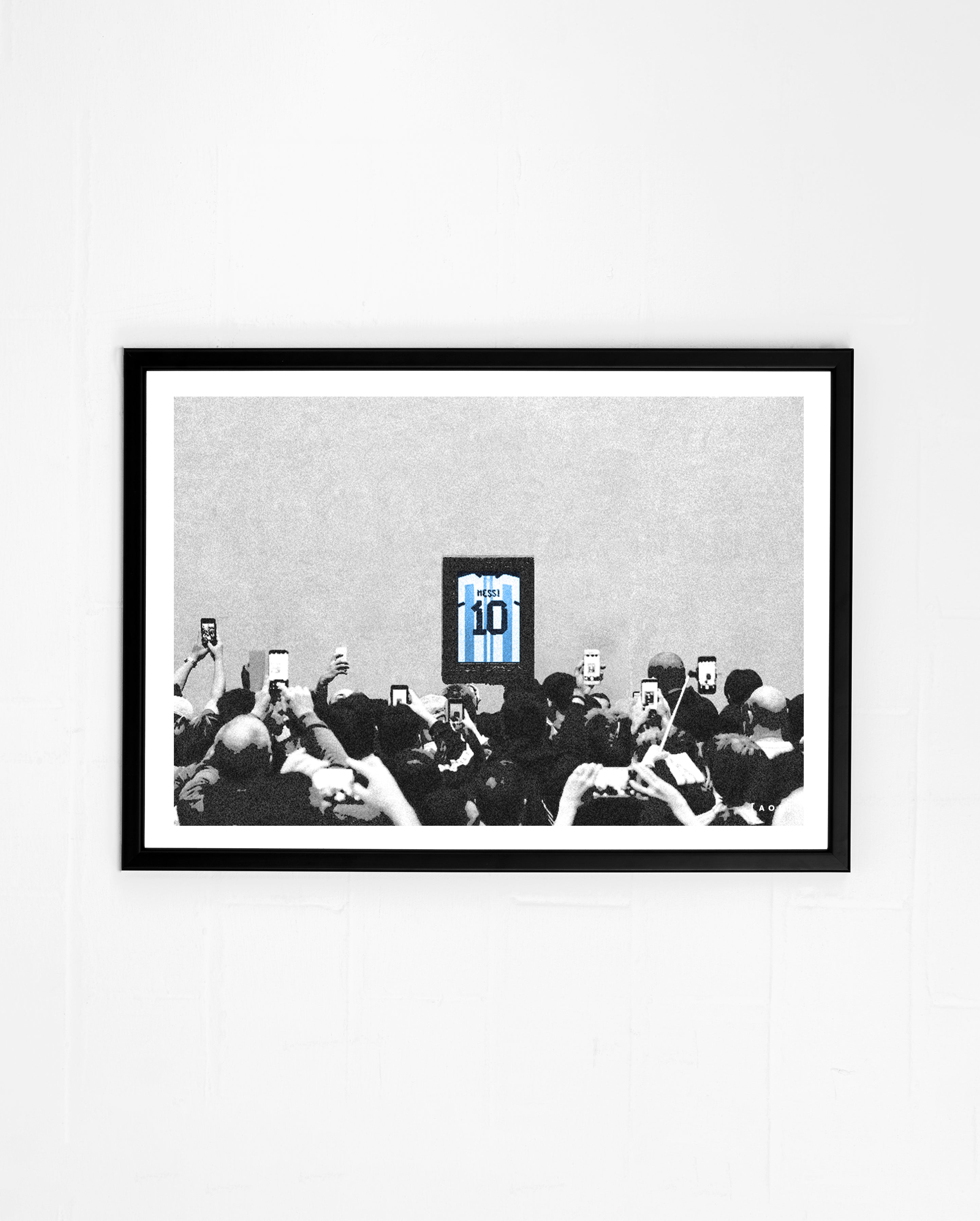 ART OF All Eyes On Me Framed Print | Argentina Football Wall Art