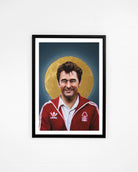 ART OF x Nottingham Forest Brian Clough Icon Print | NFFC Football Art