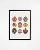 ART OF Tartan Army Brewery Framed Print | Scotland Football Wall Art