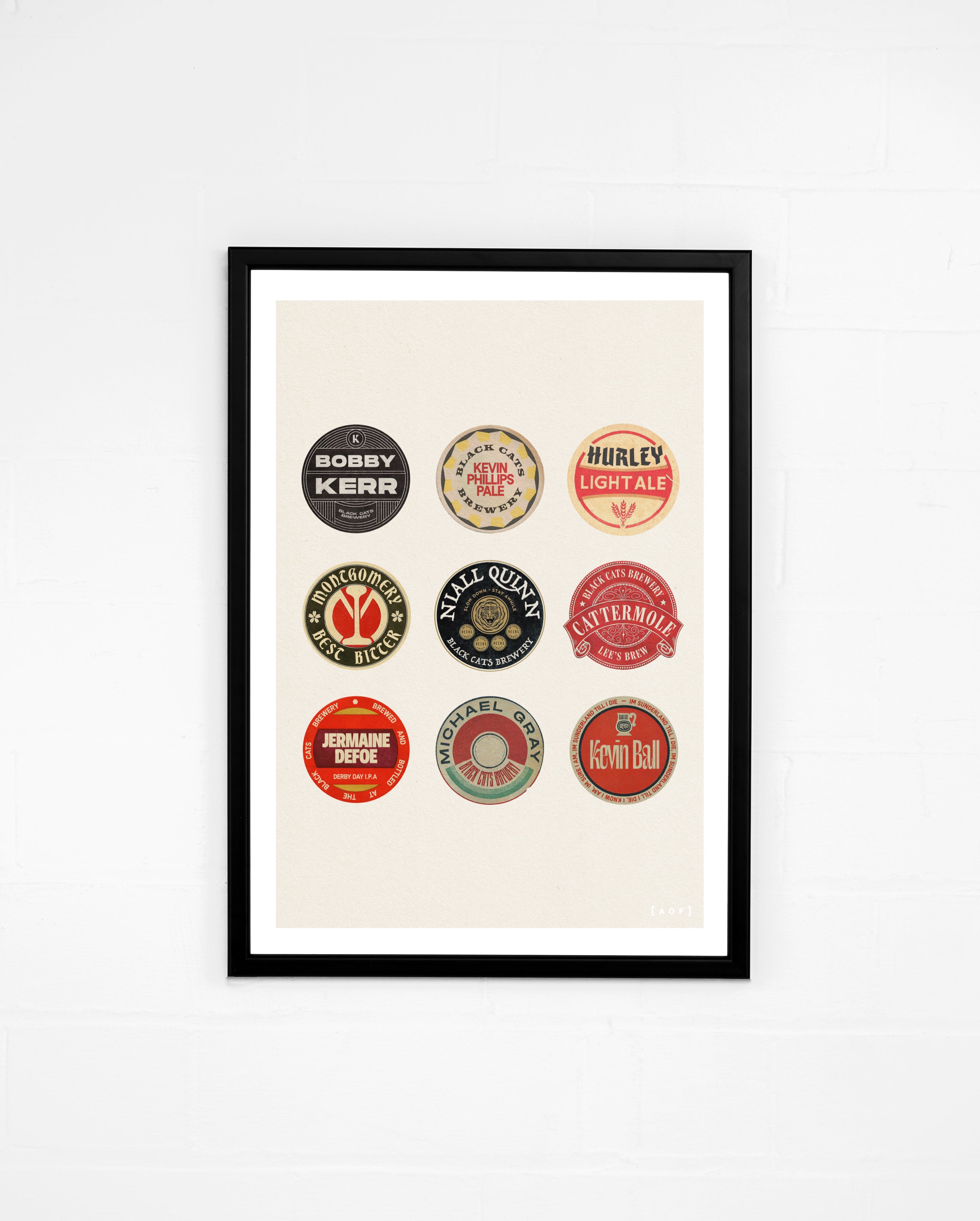 ART OF Sunderland Black Cats Brewery Framed Print | SAFC Football Art