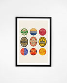 ART OF Norwich Canaries Brewery Framed Print | NCFC Football Art