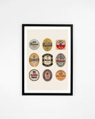 ART OF Spurs Brewed At The Lane Framed Print | THFC Football Art