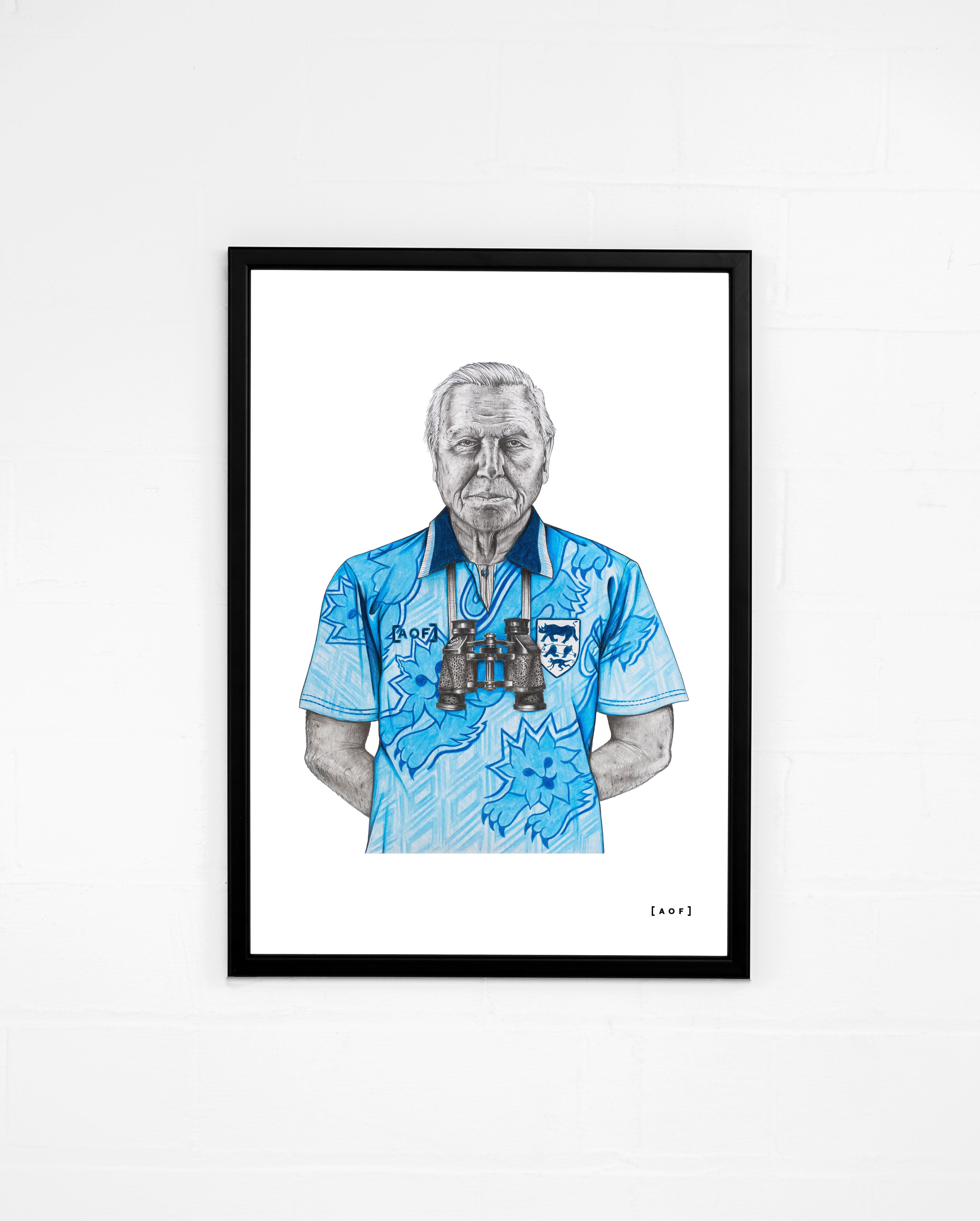 ART OF England's Finest Framed Print | Football Wall Art